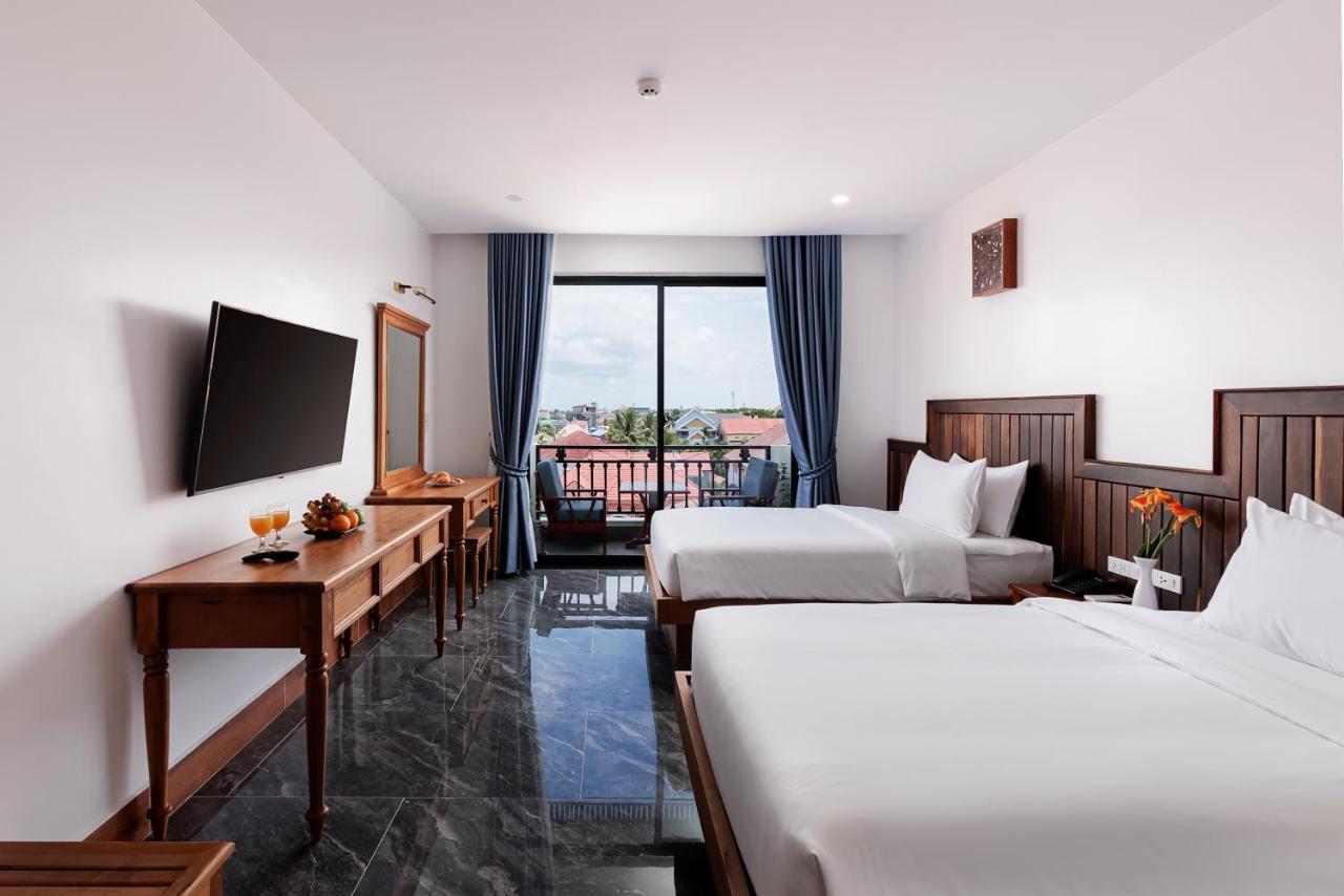 Two Seasons Siem Reap Hotel المظهر الخارجي الصورة Deluxe twin room